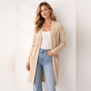 Kilte Collection Cashmere Cozy Cream Cardigan